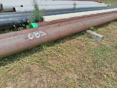 LOT OF APPROXIMATELY (76) MTS OF CARBON STEEL PIPE