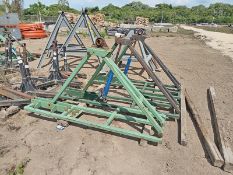 LOT OF (4) SUPPORTS FOR REEL OR COIL