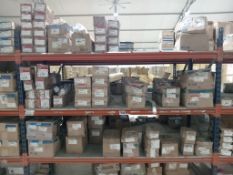 LOT OF (6480) PIECES OF MISCELLANEOUS ELECTRICAL MATERIAL