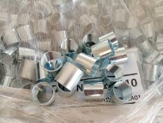 LOT OF (394) UNION COUPLINGS 1 ½