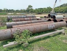 LOT OF APPROXIMATELY (33) MTS OF CARBON STEEL PIPE