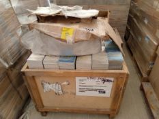 LOT OF (3,636) PCS OF ACCESSORIES FOR ALUMINUM CHANNEL