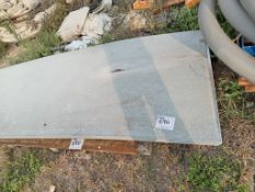 LOT OF APPROXIMATELY (64) M2 OF STEEL SHEET