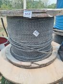 LOT OF (841) MTS OF MC CABLE 7X12, PVC, THHW-LS, 600V, CT, SR