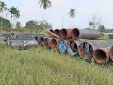 LOT OF APPROXIMATELY (65) METERS OF CARBON STEEL PIPE