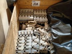 LOT OF (983) PASSAGE AND CONNECTION BOX PIECES