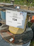 LOT OF (596) METERS OF CABLE INS. THERMOCOUPLE EXTENSION 16AWG