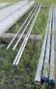 LOT OF APPROXIMATELY (24) METERS OF T-304 STAINLESS STEEL PIPE