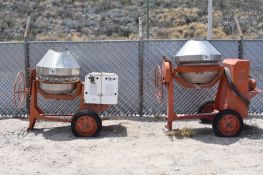 (2) ELECTRIC CONCRETE MIXER