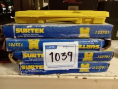 LOT OF (5) SETS OF TAPS