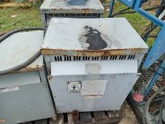 LOT OF (3) THREE-PHASE TRANSFORMERS