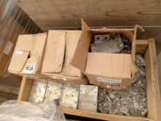 LOT OF (3,636) PCS OF ACCESSORIES FOR ALUMINUM CHANNEL