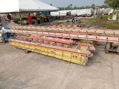 LOT OF (20) ALUMINUM LADDERS