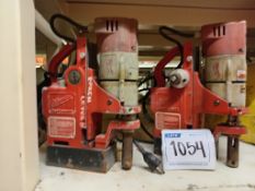LOT OF (2) MAGNETIC DRILLS