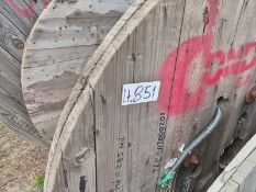 LOT OF APPROXIMATELY (1025) MTS OF SINGLE POLE ELECTRICAL CABLE 1x120MM² CuPVC/PVC1kV