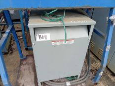 LOT OF (2) DRY DISTRIBUTION TRANSFORMERS