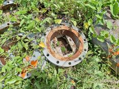 LOT OF (16) CARBON STEEL FLANGES