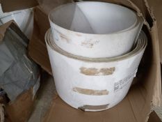 LOT OF (5) TEFLON PLATES