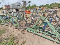 LOT OF (4) SUPPORTS FOR REEL OR COIL