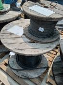 LOT OF (1951) MTS OF ELECTRICAL CABLE