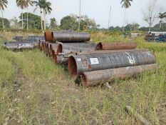 LOT OF APPROXIMATELY (62) METERS OF CARBON STEEL PIPE