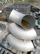 LOT OF (12) WELDABLE ELBOWS