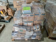 LOT OF (7840) PIECES OF MISCELLANEOUS ELECTRICAL MATERIAL