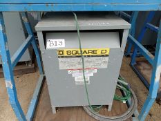 LOT OF (2) DRY DISTRIBUTION TRANSFORMERS
