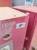LOT OF (3) SECURITY CABINETS