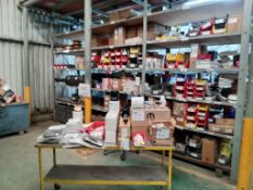 LOT OF APPROXIMATELY (106 PCS.) OF MATERIALS AND SPARE PARTS FOR LIGHT VEHICLES
