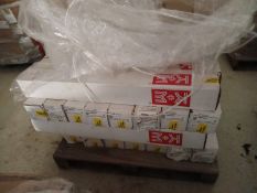 LOT OF (24) ROLLS FOR PRINTING ON ROUND CLOCK AND (32) PIECES OF PAPER IN REAM LEGAL/OFFICIAL SIZE