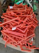 LOT OF (334) STEP PCS PS-3-PFC/ALMA STEEL 16MM GR. 60