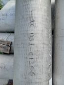 LOT OF (39) PIECES OF TUBE SUPPORT, STAINLESS STEEL