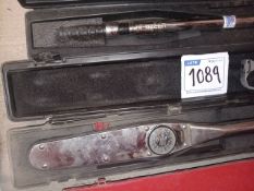 LOT OF (2) TORQUE METERS