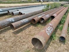 LOT OF APPROXIMATELY (80) MTS OF CARBON STEEL PIPE