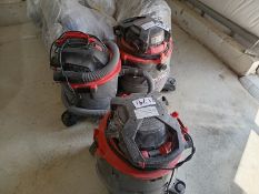 LOT OF (3) DUST VACUUM CLEANERS