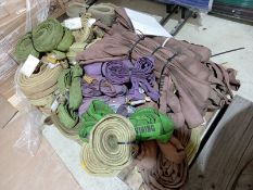 LOT OF (57) POLYESTER SLINGS
