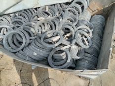 LOT OF (780) KGS OF GALVANIZED WIRE-D.1.25 MM-BWG 18