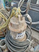 LOT OF (5) SUBMERSIBLE PUMPS