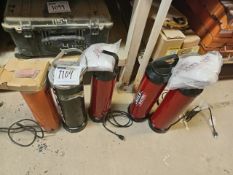 LOT OF (5) PORTABLE WELDING OVENS
