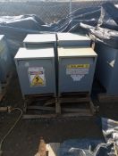 LOT OF (6) DRY TYPE TRANSFORMER