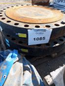 LOT OF (2) PIPE FITTINGS