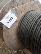 LOT OF APROXIMATELY (157) MTS OF CABLE