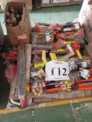 LOT OF CIVIL TOOLS APROXIMATELY (160) PCS