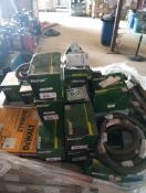 LOT OF MISCELLANEOUS MATERIALS APPROX (268) PZ