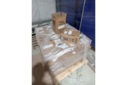 LOT OF (24) PIECES OF CARBON STEEL PADS, DIFFERENT SOCKS AND SCHEDULES