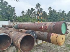 LOT OF (3) TUBE SECTIONS AND (3) ACCESSORIES