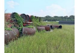 LOT OF (16) CARBON STEEL ELBOWS