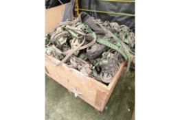 LOT OF (231) PIECES OF HARNESS AND LIFELINE