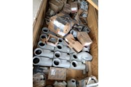 LOT OF (1082) PIECES OF MISCELLANEOUS ELECTRICAL MATERIAL